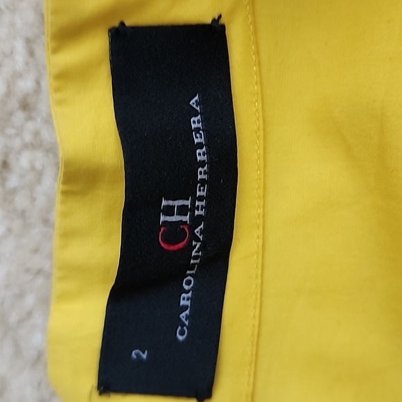 Carolina-Herrera Blouse Sz 2 - Picture 2 of 4